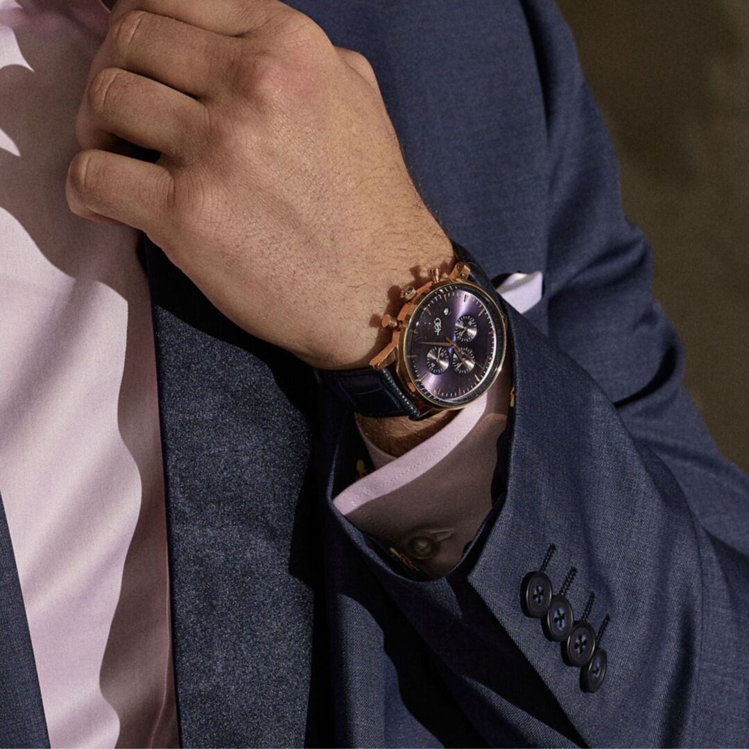 nova_blue_leather_watch_on_suit