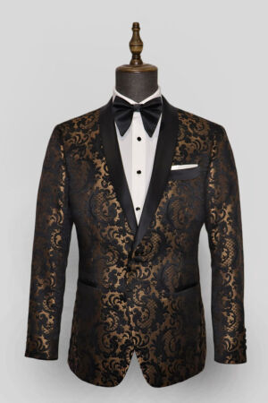 YSG Tailors the carey jacket blazer custom suiting gold no vest