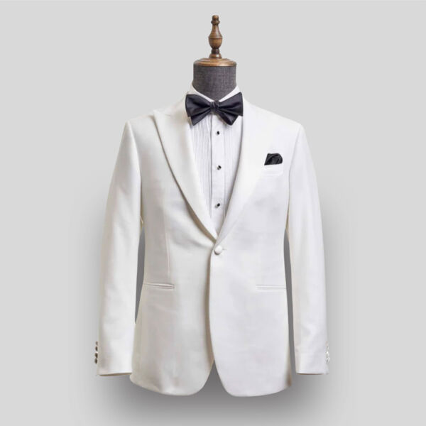 YSG Tailors the coleman jacket blazer custom suiting white