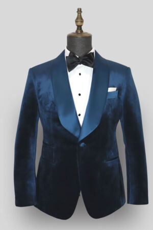 YSG Tailors the franklin jacket blazer custom suiting blue