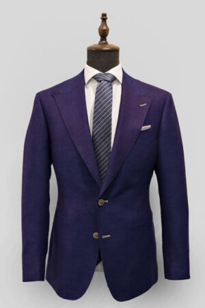 YSG Tailors the ledger jacket blazer custom suiting purple no vest