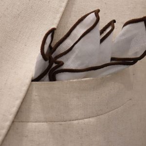 YSG Tailors the marshall jacket blazer custom suiting cream swatch