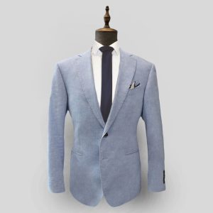 YSG Tailors the remi jacket blazer custom suiting blue no vest