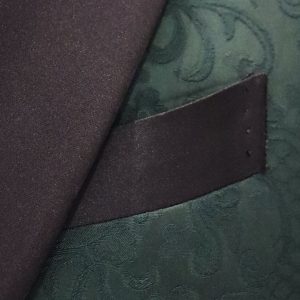 YSG Tailors the woewodin jacket blazer custom suiting green swatch