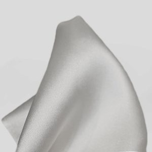 YSG tailors accessories white pocket square