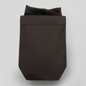 ysg tailors menswear black pocket square holder