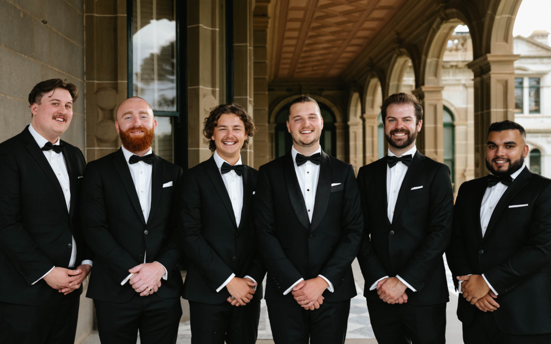 YSG Tailors Blog Post how to wear your wedding suit tailoring black suits groom groomsmen